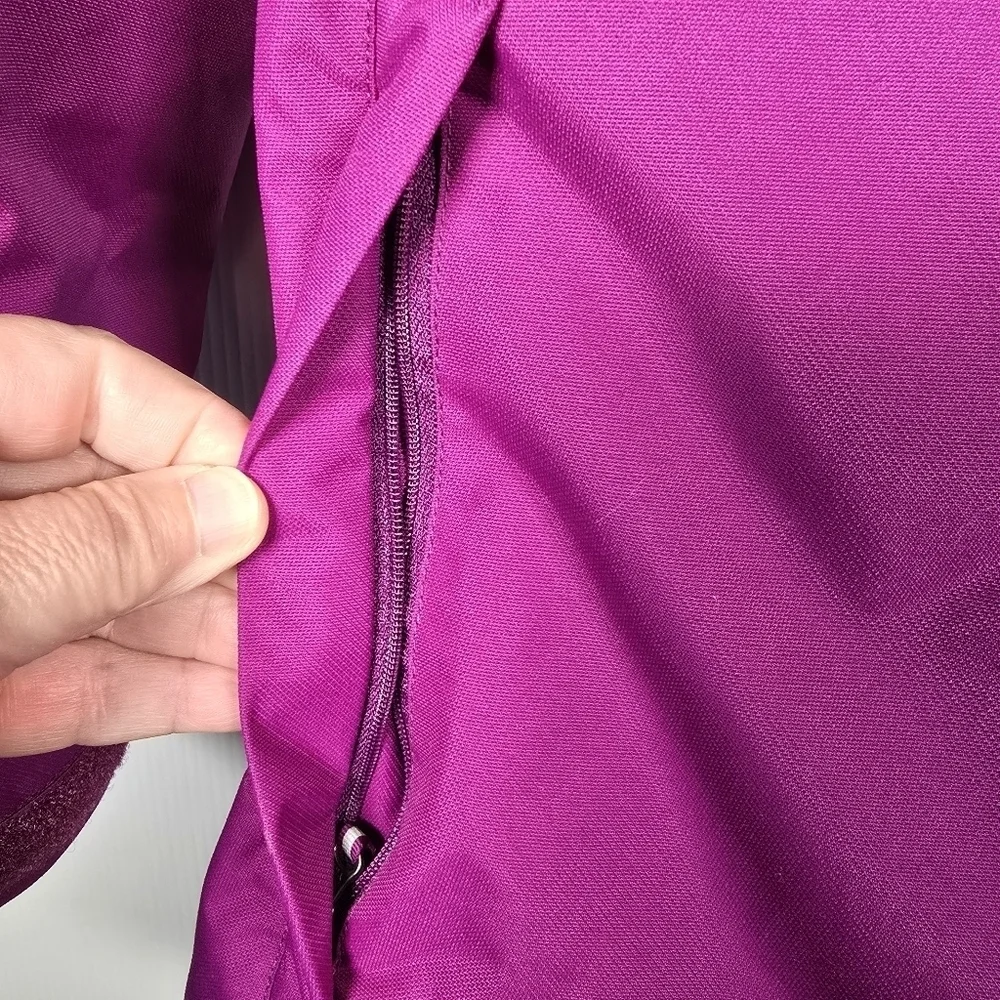 NWOT Columbia Girls Outgrown Omni-Tech Vibrant Purple Ski Jacket Winterwear XL